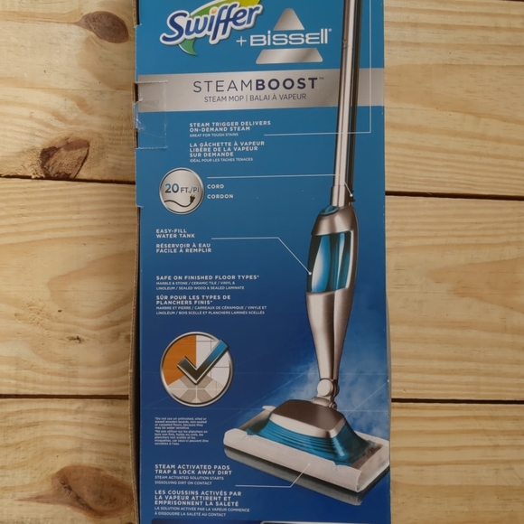 swiffer bissell steamboost not steaming